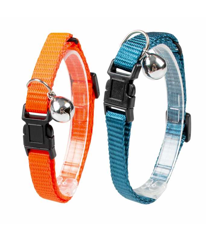 Duvo+ Cat Collar Uni 3 Nylon 20-30cm / 10mm Mixed Colors[Dimension - 20-30cm x 10mm]