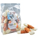 Duvo+ Chicken & Rawhide Small Bones[Weight - 1000g, Count - 13]