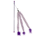 Duvo+ Playing Rod Catchy Fluffy Tail - 44x8x3,5cm - Box Qty -16 Pcs