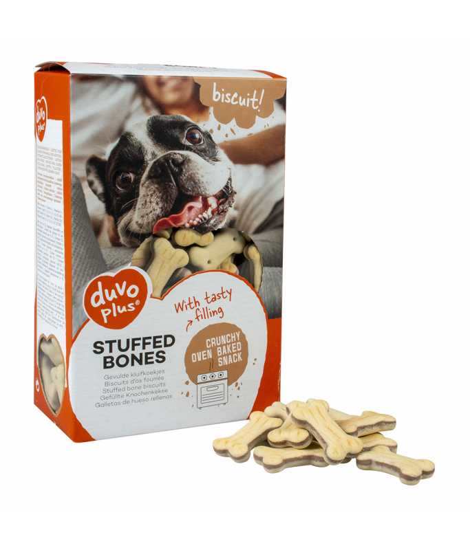 Duvo+ Stuffed Bones - 500g[Weight - 500g]