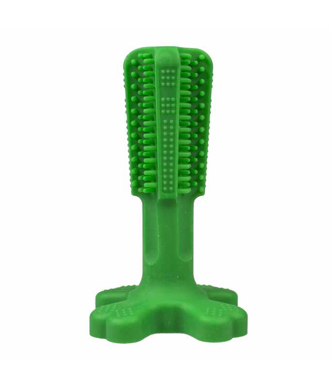 Duvo+ Chew 'n Play Brush,Green[Size - S]