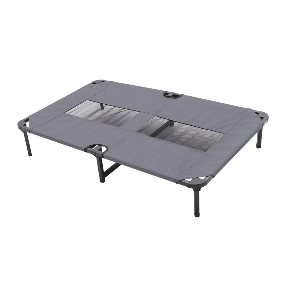 Duvo+ Dog Bed Relax, Grey[Dimension - 118x74x19cm]