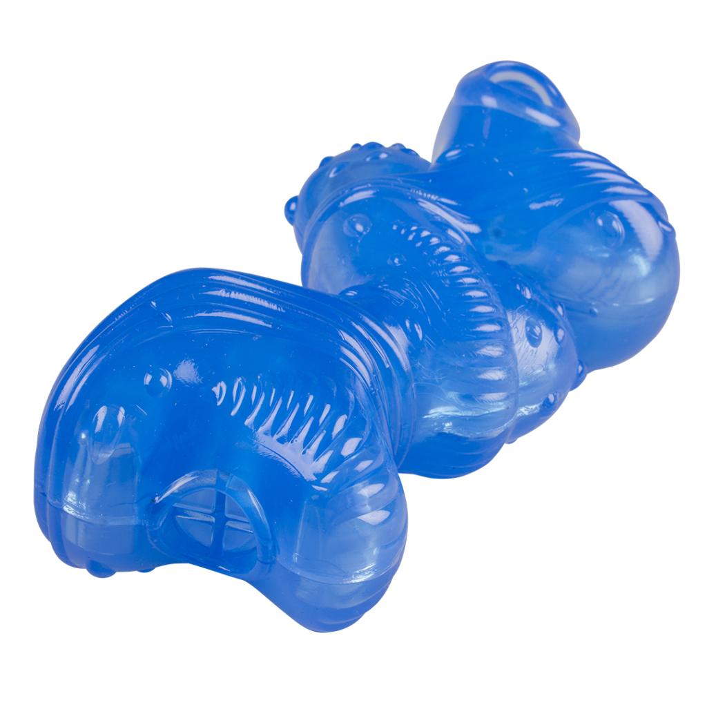 Duvo+ Chew 'n Snack Twister 16,5x7x7cm, Blue