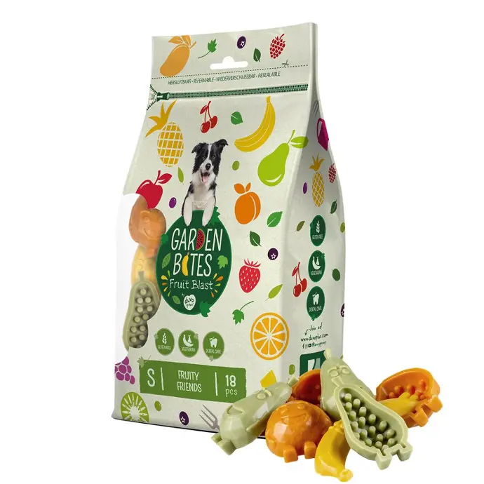 Duvo+ Garden Bites Fruity Friends 7cm - 18Pc - Mix Colors [270g]