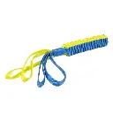 Duvo Supa' Nylon Tug Stick S - 30 x 30cm - Blue / Yellow[Dimension - 50 x 30cm]