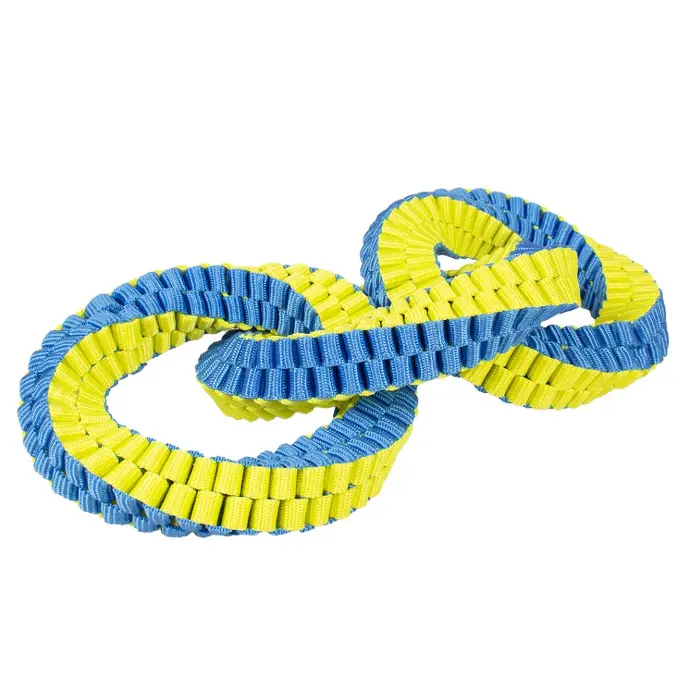 Duvo+ Supa' Nylon Triple Hoop Blue/Yellow - 28x13cm