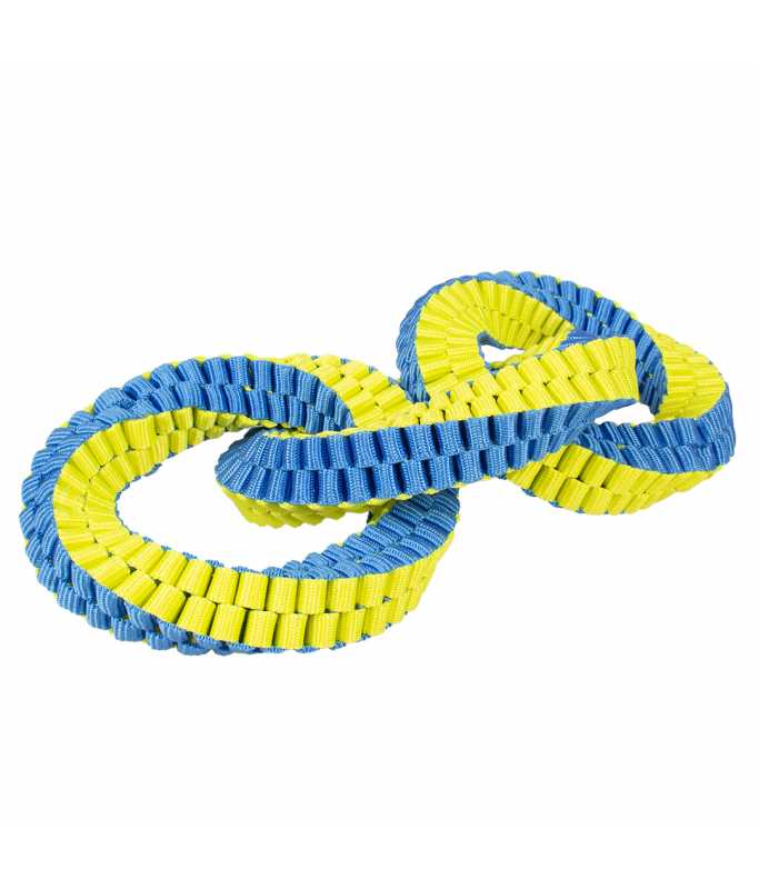 Duvo+ Supa' Nylon Triple Hoop Blue/Yellow - 28x13cm