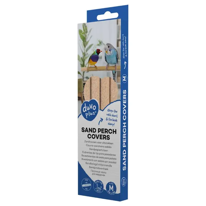 Duvo+ Sand Perch Covers - Beige[Count - 4, Dimension - 19x1x1 cm]