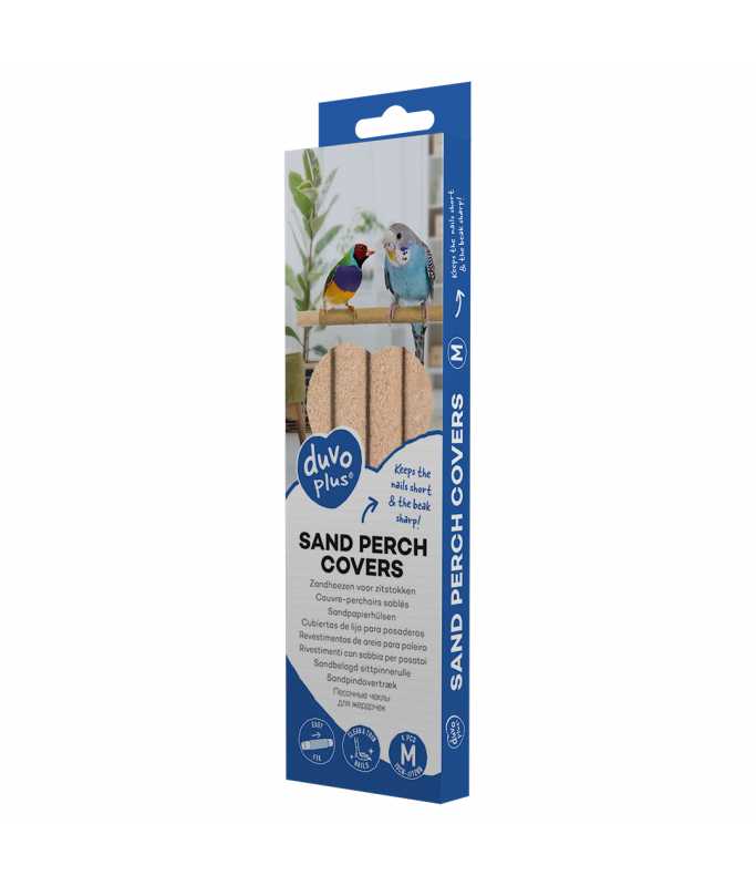 Duvo+ Sand Perch Covers - Beige[Count - 3, Dimension - 25x2x2 cm]