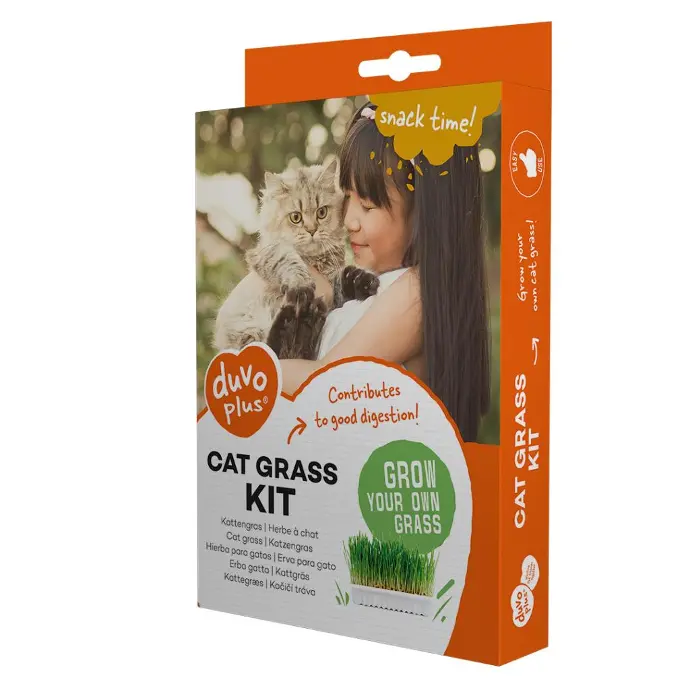 Duvo+ Cat Grass Kit - 70g - 17,5x13x3cm