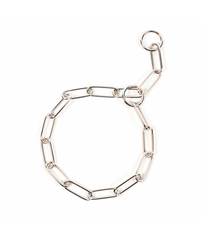 Duvo+ Slip Collar With Big Links, Chromed[Dimension - 60cm/3mm]