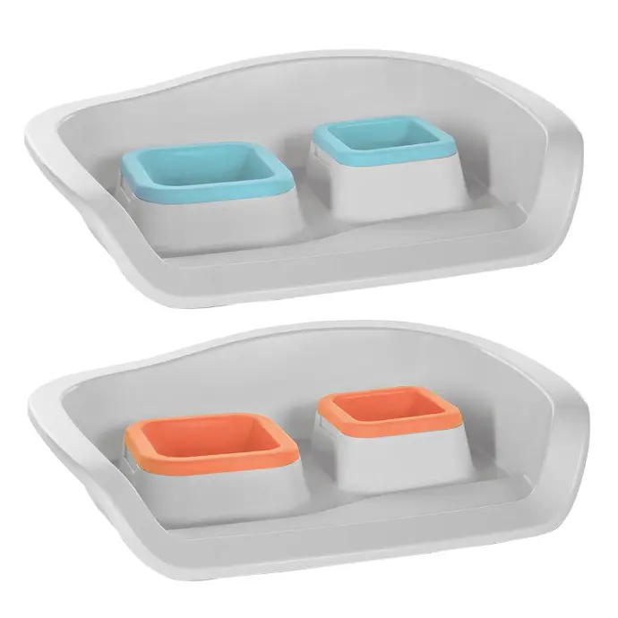 Duvo+ Dinner Set Twice & Nice 300+400ml - 48x38x12cm Mixed Colors