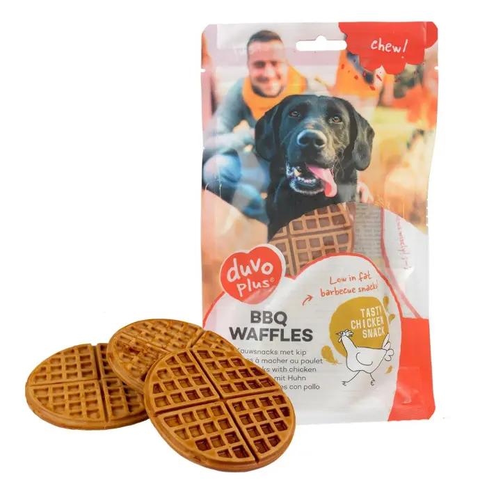 Duvo+ BBQ Waffles 7,6cm - 8pcs / 270g[Weight - 270g]