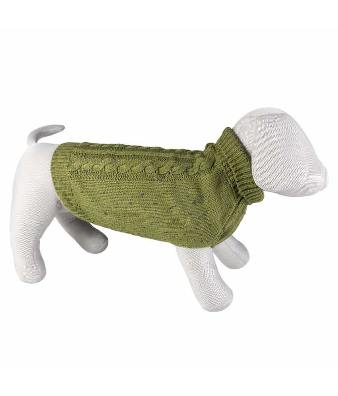 Duvo+ Dog Sweater Cozy, Green[Size - XS]