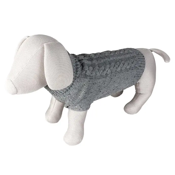 Duvo+ Dog Sweater Cozy, Grey[Size - M]