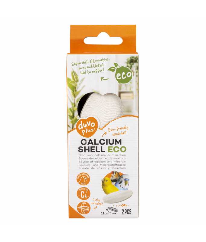 Duvo+ Calcium Shell ECO, White 2st -11cm