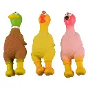 Duvo+ Latex Birdswith Goose Bumps Dog Toy 8x23x7cm Mixed Colors