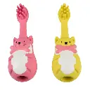 Duvo+ Rubber Toothbrush Animals 4x4x11cm Mixed Colors