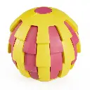 Duvo+ Rubber Pitahaya Ball Dispenser Dog Toy 6,5x6,5x6,5cm Multicolour