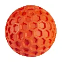 Duvo+ Rubber Hexagon Ball Squeak 8x8x8cm, Red