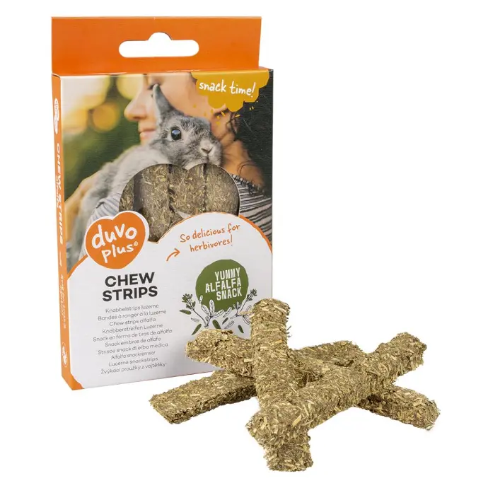 Duvo+ Chew Strips Alfalfa 50g - 6st