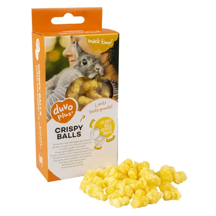 Duvo+ Crispy Chew Balls Yellow Bell Pepper Yellow 50g