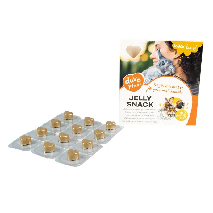 Duvo+ Small Pets Jelly Snack Dandelion 12pcs x 1.2g