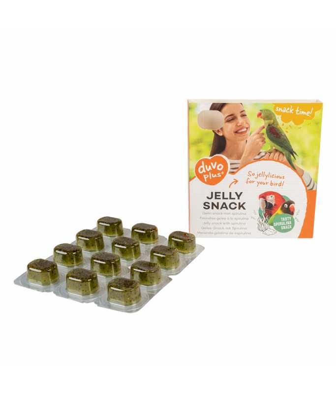 Duvo+ Birds Jelly Snack Spirulina 12pcs x 5g