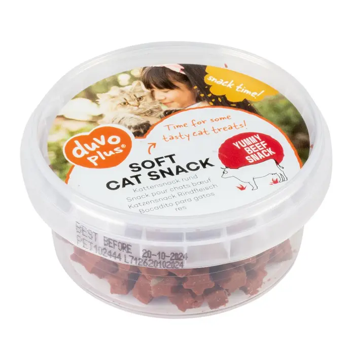 Duvo+ Soft Cat Snack Beef 100g