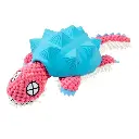 Duvo+ Plush & Latex Armadillo 34x14x8.5cm blue/pink