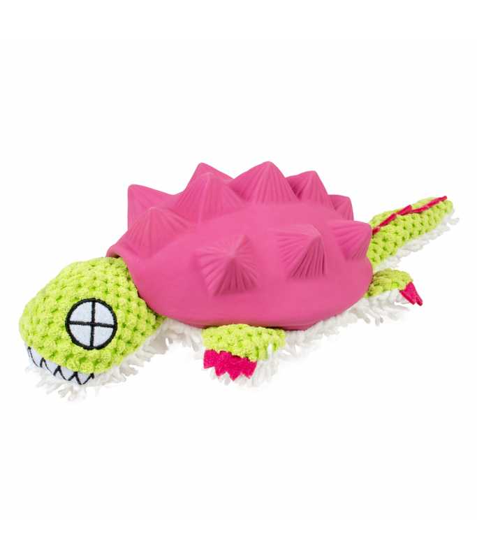 Duvo+ Plush & Latex Armadillo 34x14x8.5cm purple/green