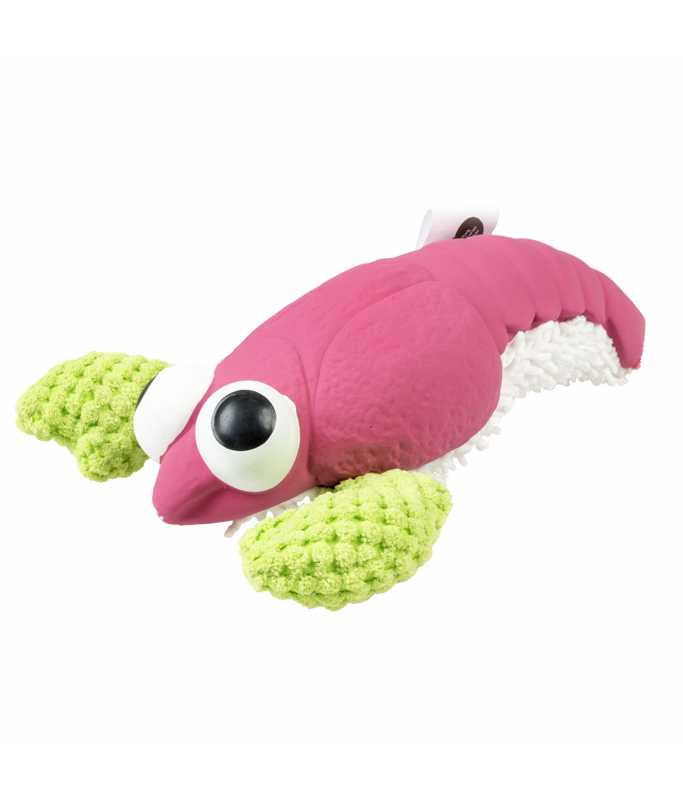 Duvo+ Plush & Latex Lobster 24x18.5x6.5cm purple/green