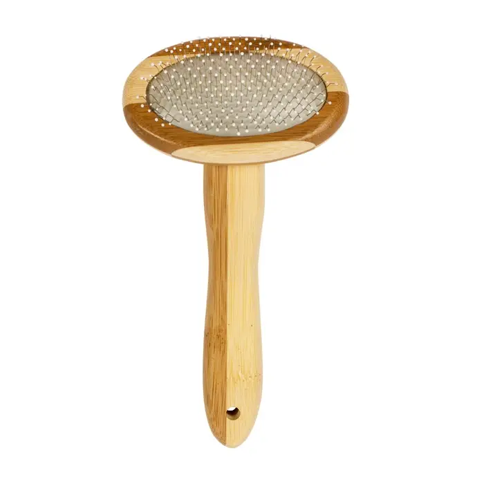 DUVO Bamboo Slicker Brush[Size - M]