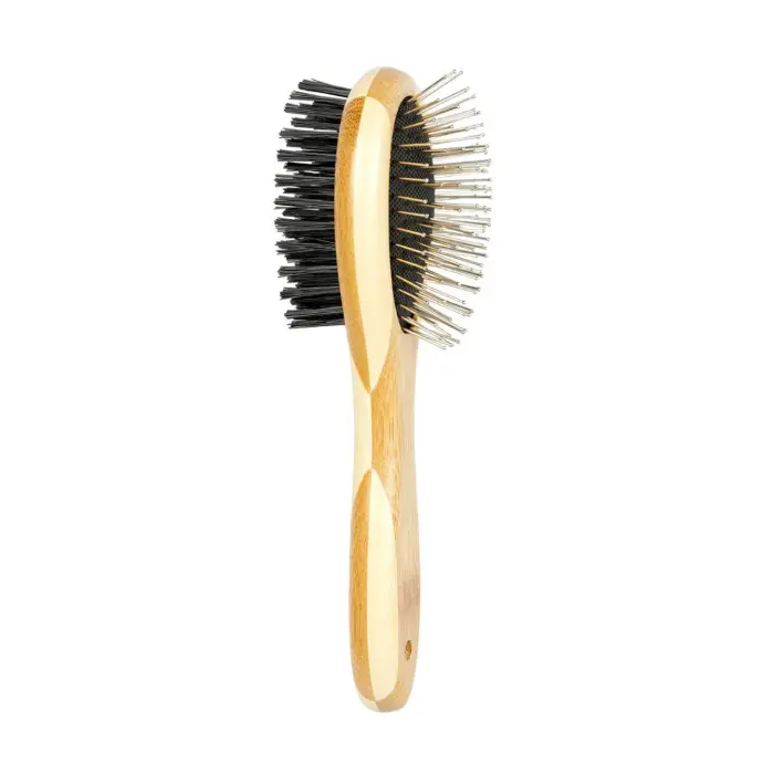 Duvo Bamboo 2 - in - 1 Grooming Brush[Size - S]