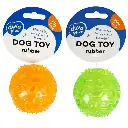 Duvo Tpr Ball Squeaky Orange/Green 5.5cm