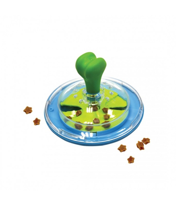 Duvo Treat Spinner ø15x10cm - Dog Toy[Dimension - ø15 x 10cm]