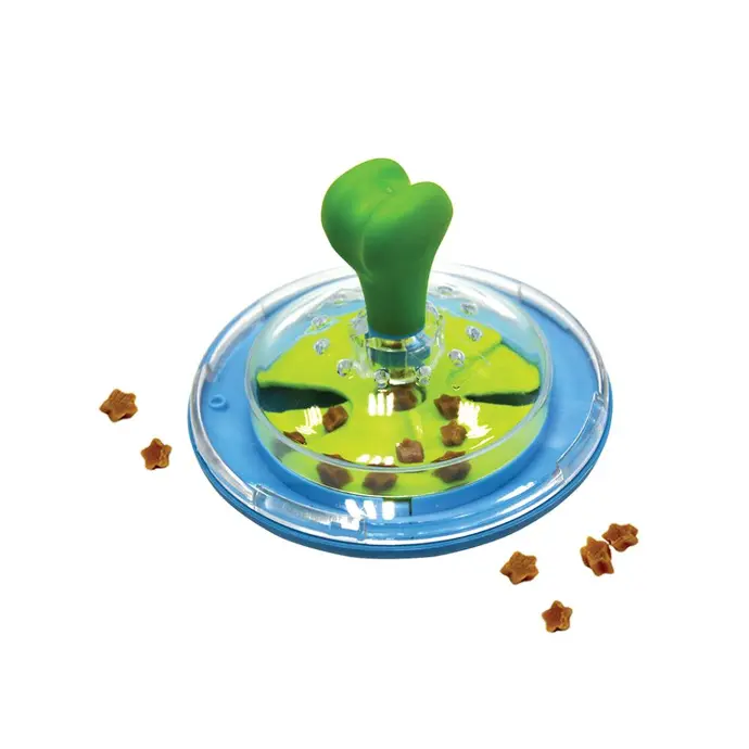 Duvo Treat Spinner ø15x10cm - Dog Toy[Dimension - ø15 x 10cm]