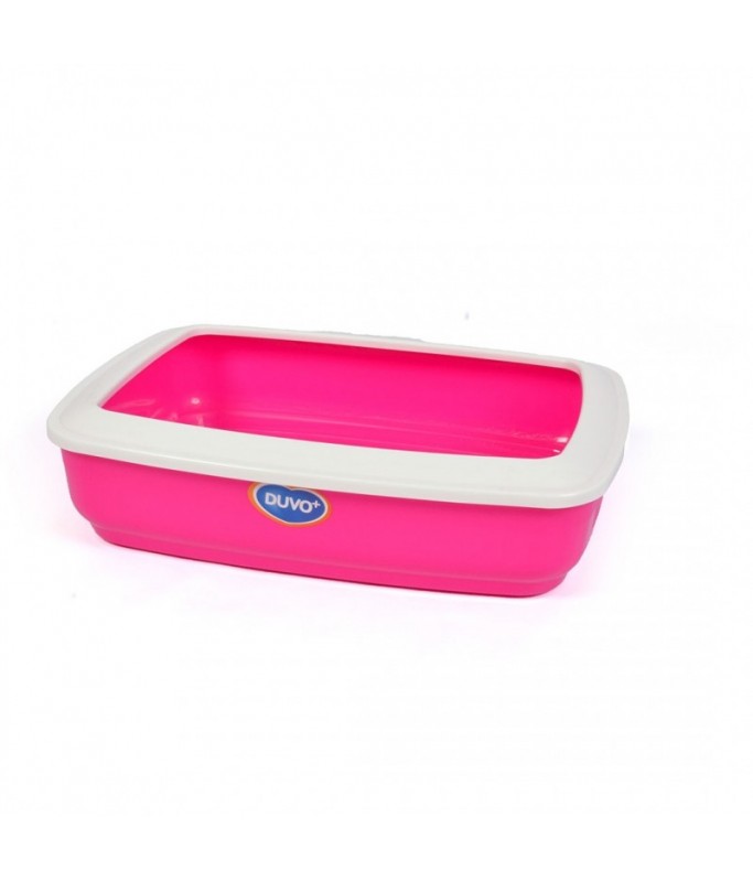 Duvo Cat tray with rim maui Pink 50 x 38 x 12cm[Dimension - 50 x 38 x 12cm]