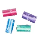 Duvo Poo Bags Classic Colour Paws Multicolour 4 x 20pcs [Count - 4]