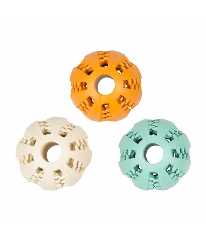 Duvo+ Rubber Dental Ball with Flavouring 7cm Mixed Colors