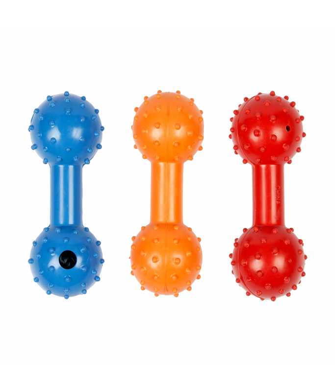 Duvo+ Rubber Dumbell Mix Mixed Colors - 11cm