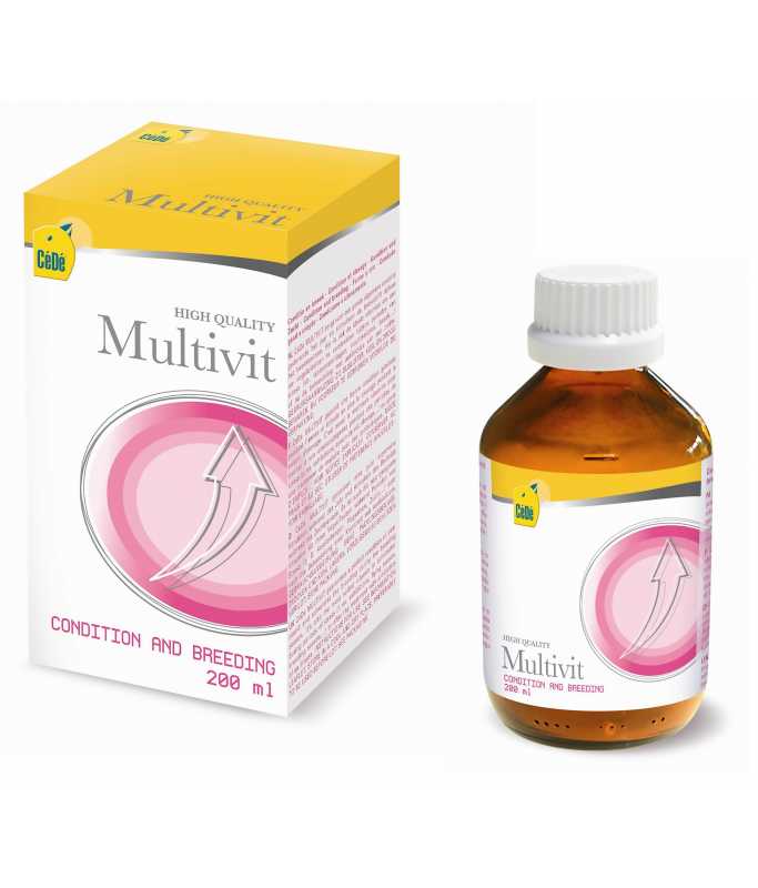 CeDe Multivit Vitamins 200ml[Volume - 200ml]