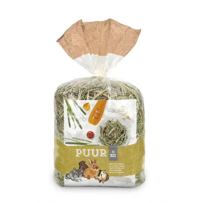 Witte Molen Puur Timothy Hay Vegetables 500g[Weight - 500g]