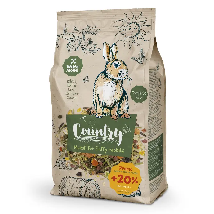 Witte Molen Country Rabbit 2.5kg + 20% Extra