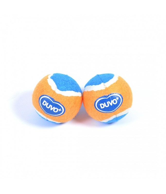 Duvo Tennisball Orange/Blue M - 2pcs - Ø6CM[Diameter - Ø6cm]