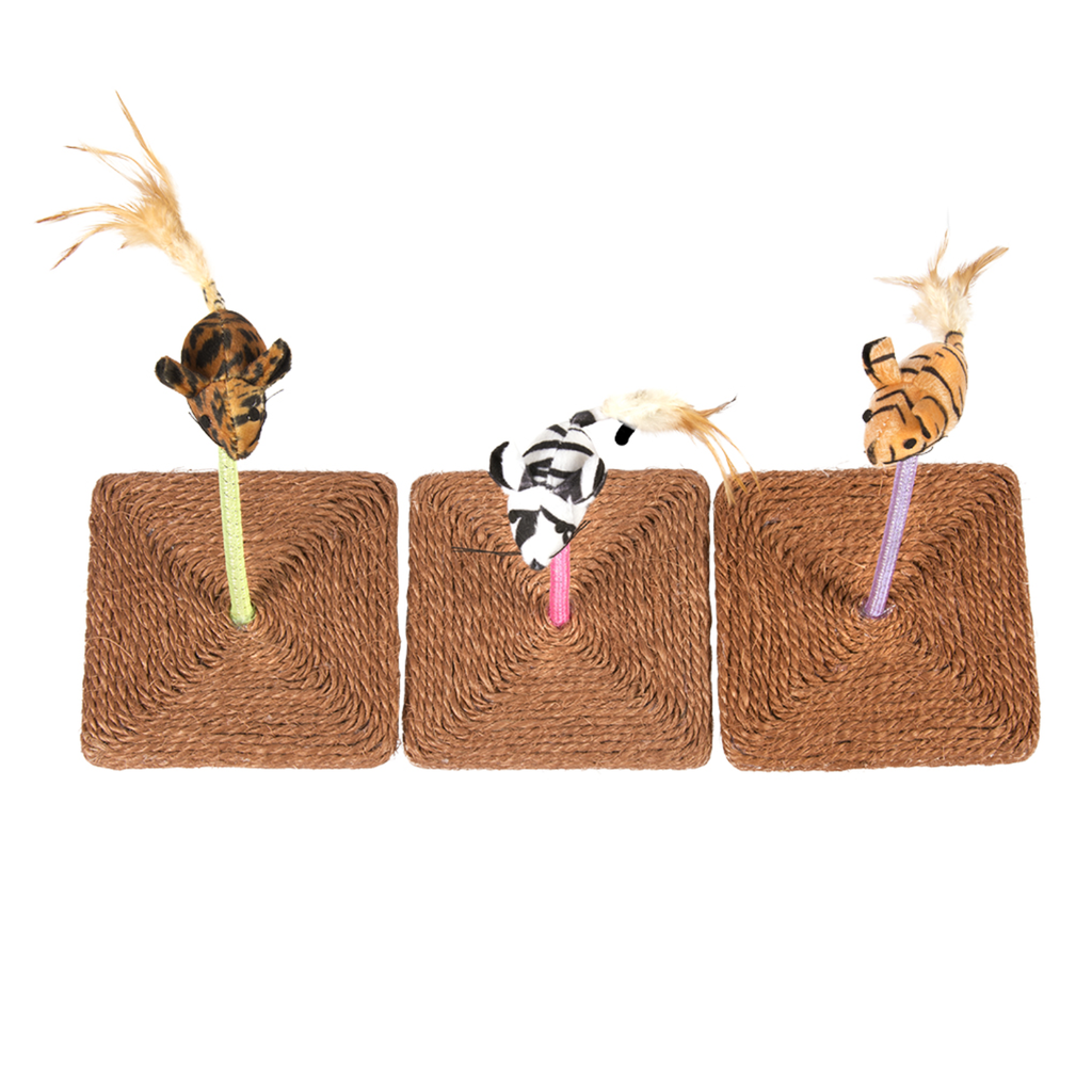 Duvo Mouse on pedestal - Cat Toy