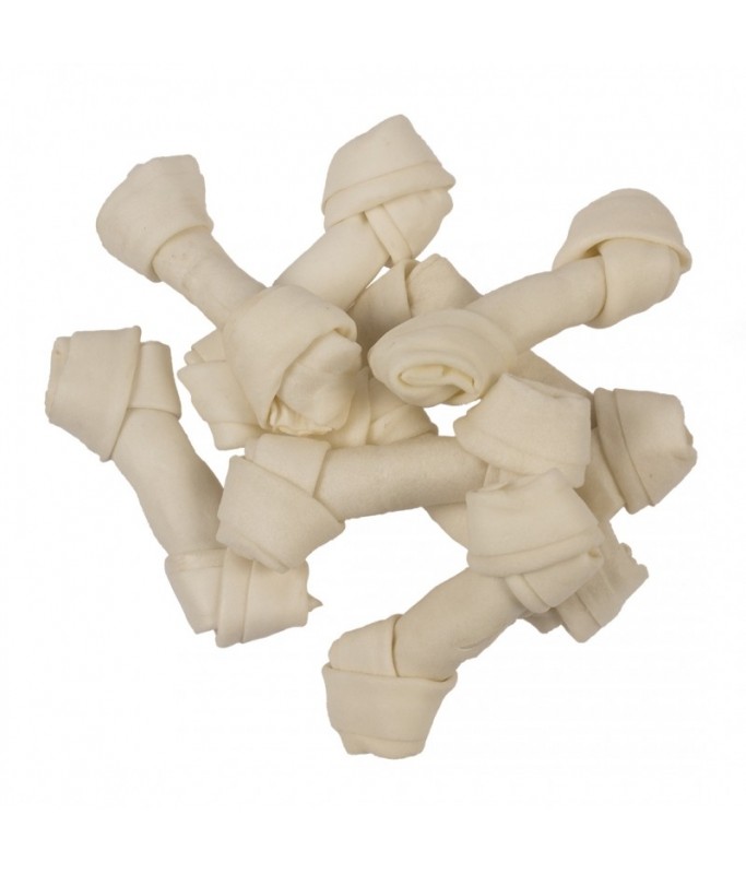 Duvo Knotted Bone White - 8pcs,13cm[Length - 13cm]