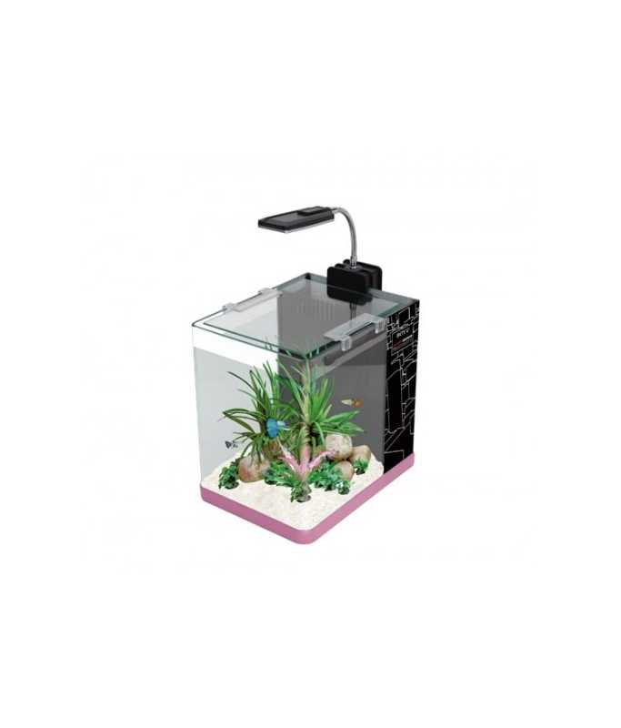 Boyu Arts Led Aquarium-Mixed Colors[Dimension - 35 x 21x 26 cm]