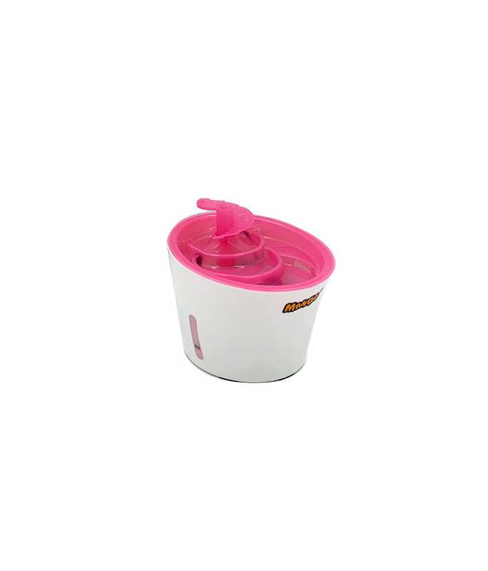 KW Zone Mango Pet Water Feeder Fountain Bowl 3L - Pink[Color - Pink, Volume - 3L]