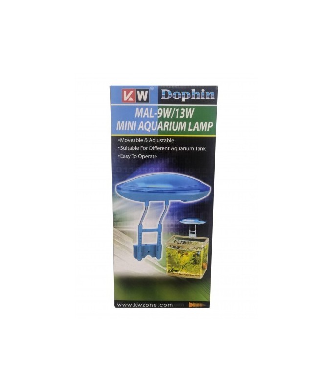 KW Zone Dophin Mal Mini Aquarium Lamp[Power - 13W]